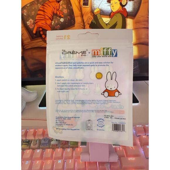 The Creme Shop x Miffy Clear As Day Hydrocolloid Acne Blemish Pimple Patches 21 - Picture 8 of 14